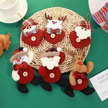 Weihnachts mann verlorene Schneemann kleine Puppe hängende Weihnachts baum hängende Ornamente