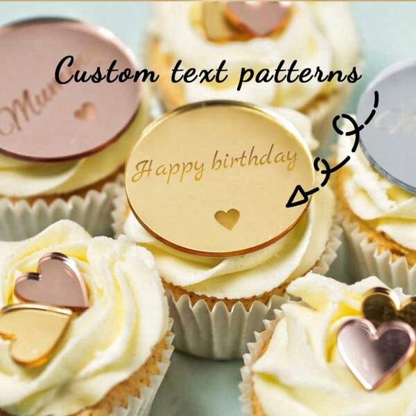 1 pieza Decoración de acrílico personalizada para restaurante, decoración de copa redonda de acrílico personalizada, decoración de copa colgante para boda, decoración de vajilla de restaurante, decoración de acrílico para despedida de soltero, a prueba de moho, reutilizable, exquisita, de moda, vintage, personalizable, única, regalo ideal para aniversario, Día de San Valentín, Día de la Madre, cumpleaños, Día del Niño, Día del Padre, graduación, boda, inauguración de la casa, cocina, restaurante, hogar, Navidad