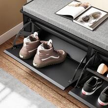 SoBuy Shoe Bench FSR98-XL-W - Black - View 7