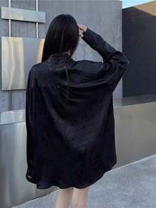 Hanfu Tops - الأسود - مشاهدة 4