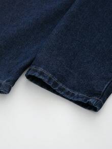 Jachetă denim lejeră vintage pentru femei, casual, cu mânecă lungă, de toamnă