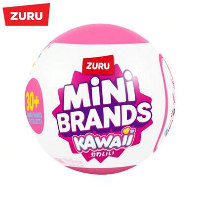  Mini Marcas Kawaii Cápsula de ZURU, Sorpresa Kawaii Coleccionables Minis, Empaque Ciego, Coleccionables con Temática Japonesa (Aleatorio)