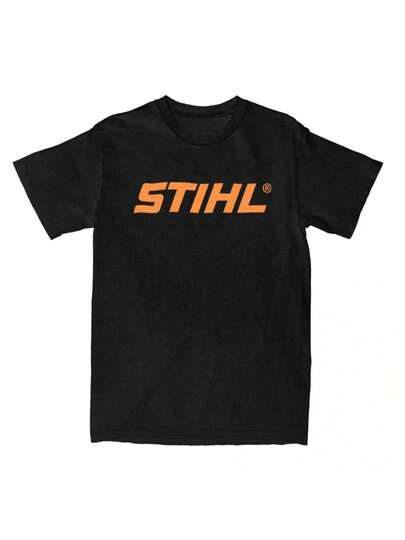 Men Electric Tool T-Shirts Stihls Logo Cotton Top Tees Summer Funny Short-Sleeve T Shirt O Neck Leisure Casual Tshirt Big Size