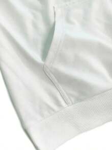 Sudadera con patrón, Halloween, impresión creativa de calabaza en la espalda, sudadera con capucha de moda para hombres, estilo casual y moderno, sudadera de otoño - Blanco - Ver 3