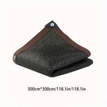 1pc Black Anti-UV HDPE Sunshade Net Garden Succulent Plant Shading Net Outdoor Sun Shade Net