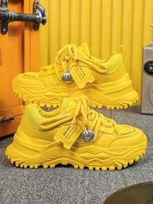 Men Sneakers - Yellow Pumpkin - View 2