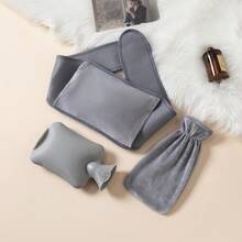 带软套的热水袋，2L热水袋，用于缓解痛经、颈部和肩部疼痛，冷热手脚暖身器