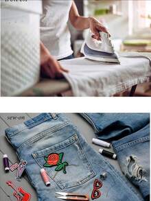 1 Bộ 3/8 miếng vá thêu hình trích dẫn đầy cảm hứng nhiều màu sắc hình cô gái dễ thương chữ cái tiếng Anh huy hiệu polyester đính quần áo tự làm miếng vá ủi may phụ kiện vải dán thích hợp cho ba lô, quần jean, áo khoác, áo phông, mũ, váy, v.v. - Nhiều màu - Xem 8