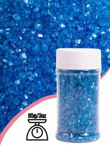 85g/3oz Multicolored Large And Small Crystals. Cake Decorating Sprinkles. Sparkling Crystals For Baking Cupcakes, Donuts, And Ice Cream Decorations. Dessert Decorations For Christmas, Halloween, Weddings, And Birthdays.For Decoration Only - Multicolor - View 16