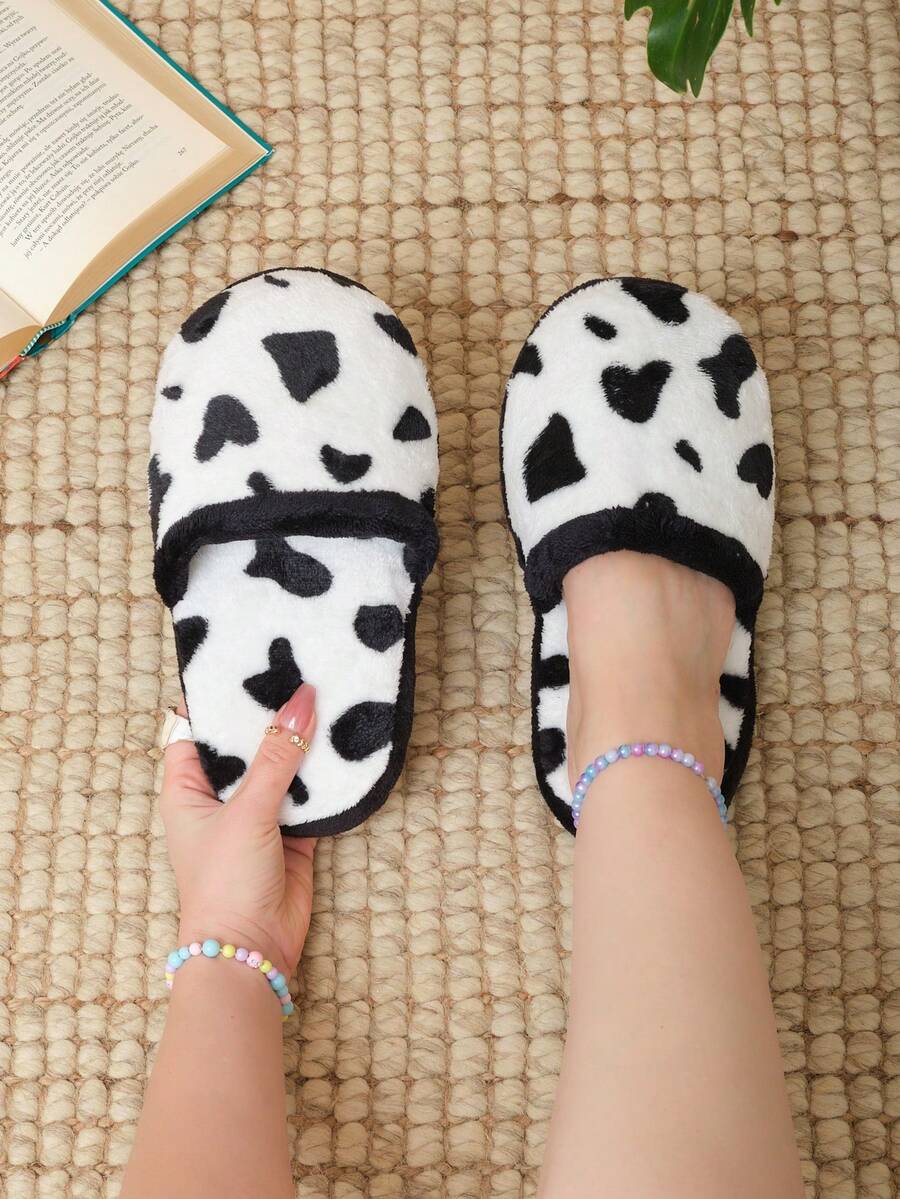 Lymalimoon Women Home Slippers - Cow - View 1