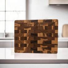 1pc/3pcs Acacia Wood Cutting Board, Wooden Chopping Board, Double-Sided Multi-Size Rectangular Wooden Tray Cutting Board For Kitchen - Acacia - View 5