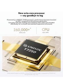 Xiaomi POCO C71 Smartphone 4GB+128GB Global Version UNISOC T7250 Processor 6.88" Dot Drop Display Up To 120Hz Refresh Rate 32MP Main Camera 5200mAh (Typ) Battery 15W Fast Charging Fingerprint And Face Unlock