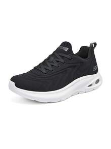 Giày thể thao đế xuồng cổ điển thời trang SKECHERS, đế dày, nâng cao, thích hợp cho học sinh, quà tặng sinh nhật, nhân viên, đi bộ đường dài, đi làm, giày đi bộ ngoài trời thoải mái 237283C - màu đen - Xem 3