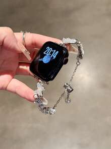 New Summer Elegant Laser Butterfly Strap Compatible WithCompatible With Apple Strap Ultra