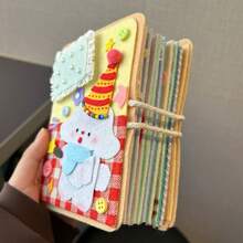 Álbum no tejido terminado: Diseño de perro mágico | Para y notas