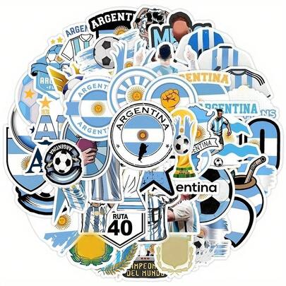 50 PIEZAS Pegatinas de fútbol lindas Pegatinas de fútbol Pegatinas de graffiti de dibujos animados Pegatinas de decoración Pegatinas deportivas Pegatinas de fitness Pegatinas de vinilo resistentes al agua para botellas de agua, computadoras, portátiles, teléfonos, equipaje, cuadernos, refrigeradores, suministros para scrapbooking, pegatinas divertidas, pegatinas para portátiles, pegatinas para Kindle, pegatinas para teléfonos