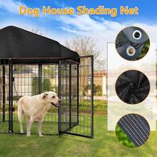 1pc Black Anti-UV HDPE Sunshade Net Garden Succulent Plant Shading Net Outdoor Sun Shade Net
