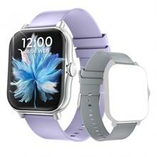 2025 NEU 4,65 cm (1,83 Zoll) HD Touchscreen Smartwatch für Damen und Herren, 220mAh Langanhaltender Akku, Handy Wählen/Empfangen, Schrittzähler, Kalorienverbrauch, Mehrere Sportmodi, Nachrichten- und Anrufbenachrichtigung, Multifunktions-Smartwatch, Sportliche Smartwatch kompatibel mit Android/iOS