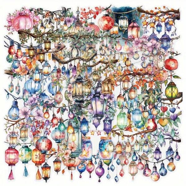 50PCS Light Hearted Cartoon Transparent Fun Cartoon Stickers Graffiti Vinyl Decoration Luggage Guitar Car Skateboard Notepad