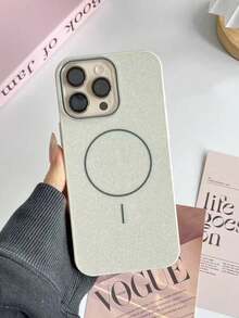 1 Stück glamouröse Sternenhimmel Glitzer Magnetische Adsorption Handyhülle, kompatibel mit kabellosem Laden für iPhone 17, 17 Pro, 17 Air, 17 Pro Max, 11/11 Pro/11 Pro Max, 12/12 Pro/12 Pro Max, 13/13 Pro/13 Pro Max, 14/14 Pro/14 Pro Max/14 Plus, 15/15 Pro/15 Plus/15 Pro Max, 16/16 Plus/16 Pro Max/16 Pro Luxus Handyhülle mit großem Loch Magnetisch