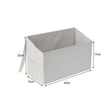 Bolsa de almacenamiento colgante para cabeceras, literas, habitaciones de estudiantes, libros, teléfonos y revistas, 1 unidad. - Gris - Ver 5