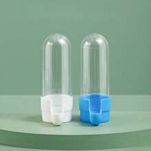 2 piezas Bebedero automático para pájaros, Fuente de agua para pájaros, Comedero y bebedero automático para loros, Adecuado para pájaros domésticos, loros, palomas, periquitos, Fácil instalación, Limpieza conveniente, Duradero, Tamaño: 90ml cada uno - Multicolor - Ver 6