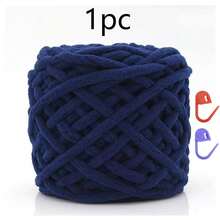 1pc 100g/1pc Chunky Knitting Yarn Set, Single Ply Soft & Skin-Friendly Autumn/Winter Yarn, Suitable For DIY Knitting Scarves, Bags, Slippers, Dolls, Blankets, Cushions - Multicolor - View 37