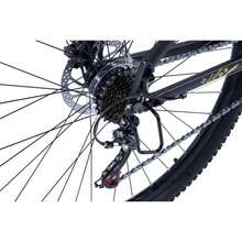 Bicicleta todoterreno de 29 pulgadas con 21 velocidades, frenos de disco hidráulicos, cuadro rígido de aluminio, horquilla de suspensión, para adultos (175-190 cm)