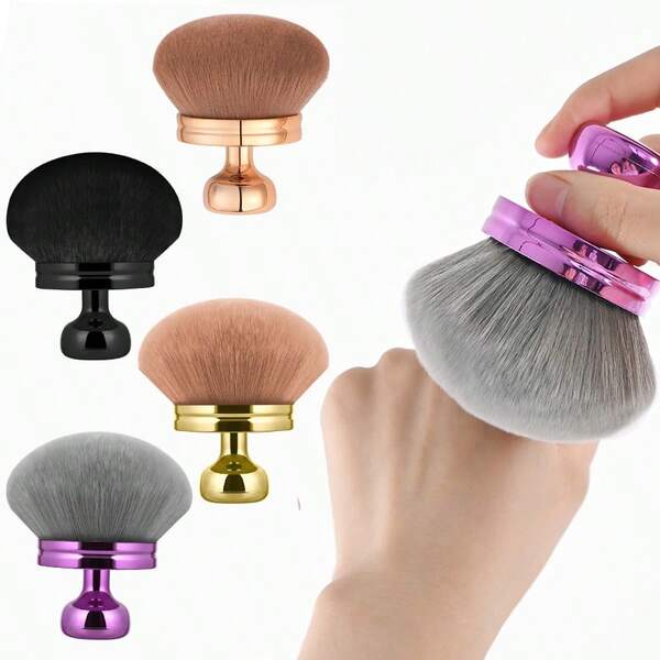 Extra Large Body Makeup Brush For Self Tanner, Leg Makeup &Bronzer Blend, Wide-Headed Kabuki Brush Provides More Even &Pretty Application, Sunscreen Face& Back Makeup Brush, Self Tan Back Applicator,Bronzers Blend Self Tanning Applicator,Face& Back Makeup Brush,Wet&Dry Use Suitable For Bodybuilders,Women