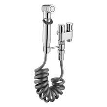 Bidé De Mano Conjunto Válvula De Control Doble Pulverizador - Plateado - Ver 1