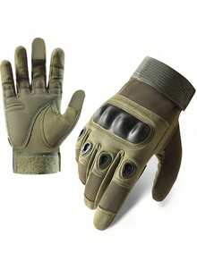 1 Pair Tactical Gloves Military Paintball Shooting Airsoft Antiskid  Mittens Outdoor Full Finger Sports Gloves Motorcycle Gloves