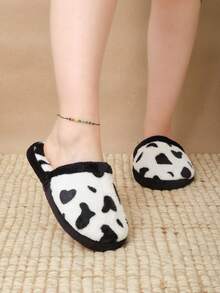 Lymalimoon Women Home Slippers - Cow - View 2