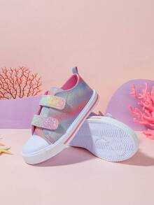 GENGASUN 1 szt. Dziewczęce, okrągłe, niskie, codzienne buty z nadrukiem w kreskówkowe wzory na wiosnę/jesień