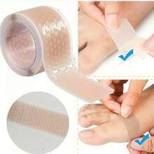 2 rouleaux de sangle de cheville transparente - douce et respirante, prévient les frottements et les ampoules aux pieds, mains et orteils