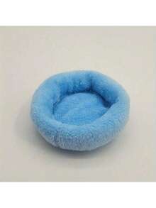 Natural Small Pet Coconut Shell Bird Nest, House, Bed, Breeding Nesting, Anti-Chew, With Warm Pad And Bell For Parrots, Cockatiel, Finches (Model A, One Size, No Pad, Random Bell Color)