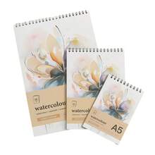 适合学生艺术家的空白创意水彩素描本 - 彩色 - 查看 3