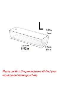 1/5/7件可堆叠抽屉式化妆品收纳盒，透明PET材质，优雅的化妆品收纳盒，适用于护肤品、厨房用品、学生用品、办公用品、返校用品、圣诞家居装饰、装饰、圣诞节、餐桌装饰、木制托盘、老式钱币风格、花瓶、盘子、木制托盘、盘子、咖啡桌、装饰托盘、餐桌装饰、家居饰品、黑色饰品、沙发扶手托盘、波西米亚风、假日海滩、浴室收纳、卧室收纳、大容量 - 彩色 - 查看 19