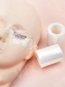 200m Transparent Makeup Film, Suitable For Eyelash Lifting, Eyebrow Shaping, Lips, Eyebrow Tattoo, Plastic Cover, Eyelash Extension Glue Removal, Eyelash Perming - Multicolor - View 3