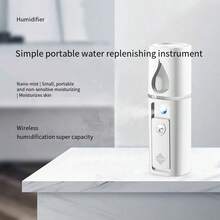 Portable Mini Face Spray Handy Steamer USB Spray Hand Eyelash Extension Atomizer Face Moisturizer Christmas Gift Valentine Gift