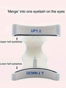 1pc/2pcs Magnetic Eyelash Curler, V-Shaped Eyelash Holder, Portable False Eyelash Wearer, No Battery Required, Classic Eyelash Tool For Beauty And Personal Care. The Magnetic Eyelash Curler Is Convenient To Use With A V-Shaped Eyelash Clip That Is Magnetic And Easy To Wear, No Battery Required.