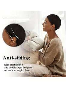 10pcs Wig Hair Net Invisible Headband Mesh Base Women's Hair Net Cover Fixed Set High Elasticity, Elastic Hair Net Suitable For Various Head Shapes.Open Wig Cap, Mesh Stockings Cap, Women's Braided Wig Hair Net, Breathable Mesh Wig Net, Unisex Mesh Wig Cap, Wig Hair Net, Black Anti Slip Breathable Elastic Nylon Wig Cap Set, Long Holiday Hair Cap, Stretchable High Elasticity Durable Hair Net, Wig Care Set, Wig Accessories ,Hair Styling Tools