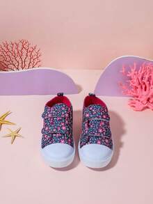 GENGASUN 1 szt. Dziewczęce, okrągłe, niskie, codzienne buty z nadrukiem w kreskówkowe wzory na wiosnę/jesień