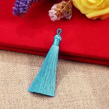 5 buc/pachet stil vintage cu ciucuri, perdea pliabilă cu evantai, ciucuri agățate, 90 x 15 mm