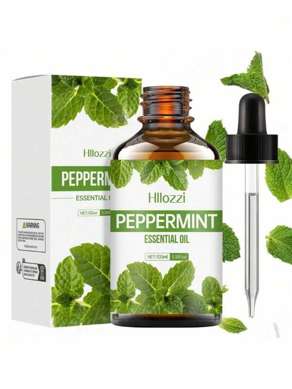 2pcs Mint Aroma Essential Oil, Fragrant & Long-Lasting, Suitable For Home, Car, Travel, Convenient To Carry, Great Gift Choice For Holidays (2 Random Styles Per Batch)