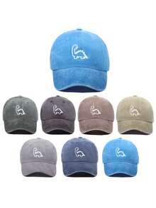 1pc Women's Casual Adjustable Soft Top Baseball Cap, Light Gray - Light Grey - View 9