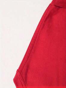 "F@K AROUND & FIND OUT" Graphic T-Shirt - 180g Heavy Cotton Crew Neck T-Shirt With Bold Orange And Green Graffiti Print, Breathable Short Sleeve Shirt For Summer, Casual Streetwear And Outdoor Activities, Everyday Wear Shirt Street Fashion Comfortable Fit, Everyday Wear, Match With Shorts, Outdoor Sports, Golf, Fishing Activities, Sports Shirt, Great Gift, Graphic T-Shirt, T-Shirt-White And Navy Off-The-Shoulder Cropped Top - 紅色 - 查看 5