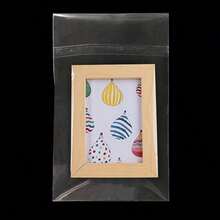 50pcs/100pcs Random Clear Self-Adhesive OPP Bags, Cellophane Bags Transparent Small Plastic Bags,Mini Gift Packaging Bags For Jewelry ,Candy, Cards