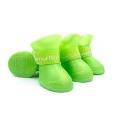 4pcs/Set S/M/L/XL/XXL Cat & Dog Outdoor Ankle Boots, Pet Waterproof Rain Shoes, Non-Slip Rubber Boots, Pet Accessories, Pet Waterproof Shoes, Soft Bottom Won't Fall Off Dog Paw Covers, Pet Warm Shoes For Autumn/Winter - Multicolor - View 35