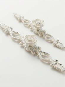 1 pezzo Pomello per mobile/cassetto in stile europeo moderno e semplice, bianco avorio, accessorio per mobili