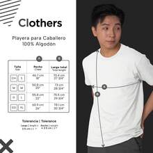 Pack de 3 Playeras Hombre 100% Algodón - Básicas, Suaves y Transpirables TCOMADP Set de 3 playeras de aldogon color liso , envios nacionales , envios inmediatos y muy rapidos,  marca Clothers - Negro - Ver 5